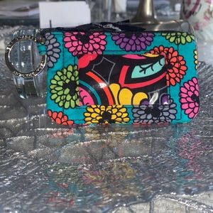 Vera Bradley Disney Parks Coin Purse ID Holder Midnight Mickey